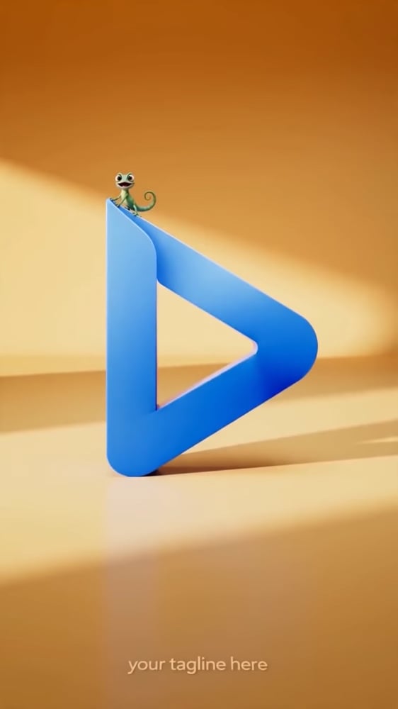 Playful Gecko Character Logo Reveal