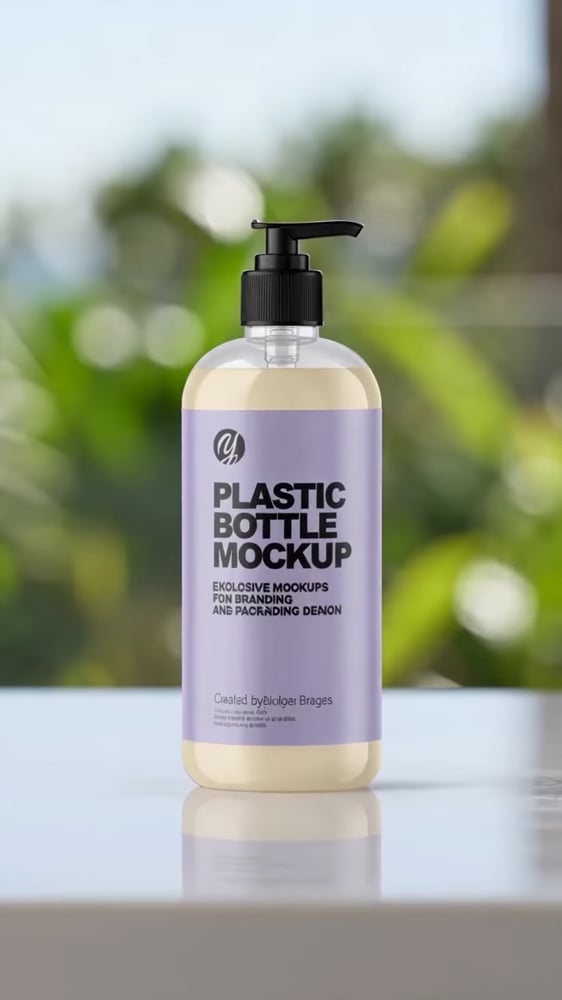 Skincare Bottle Aesthetic