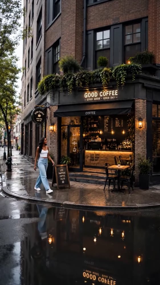 Warm Morning Coffee Showcase